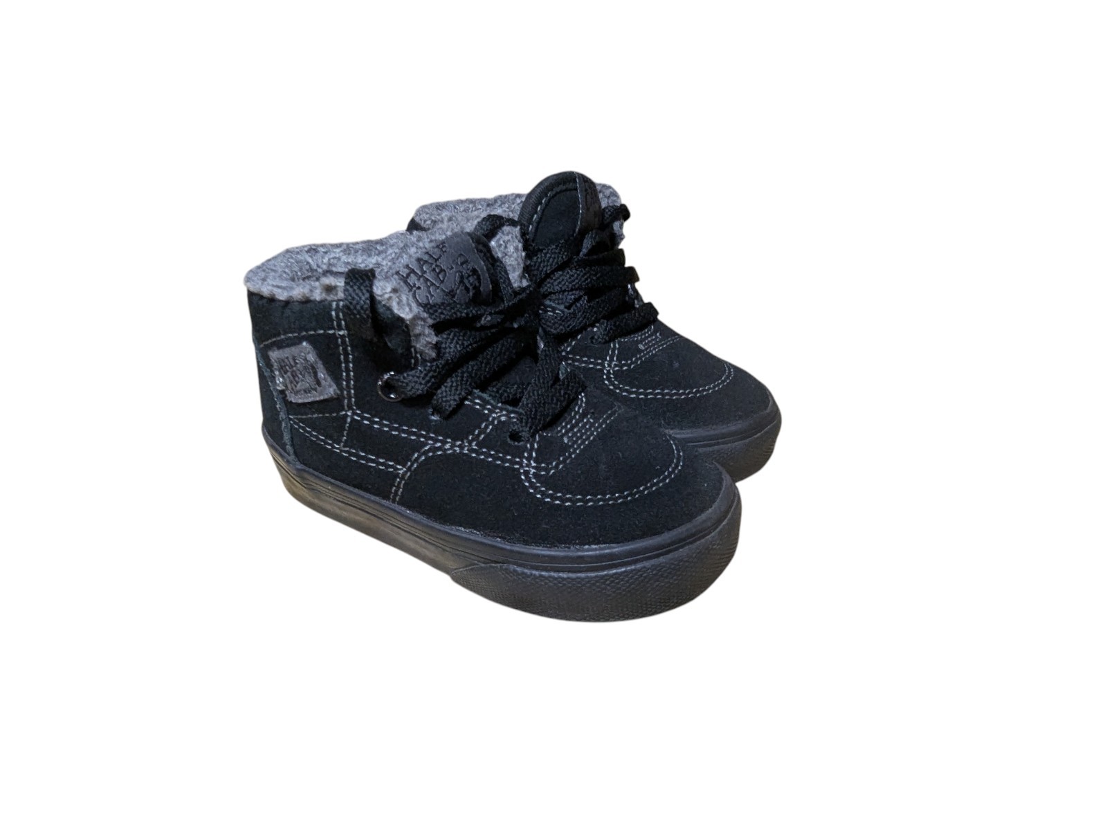 Vans Baby 5.5C Toddler Half Cab Skate Mid Top Lace Up Sneake