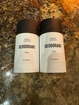 #ad 2 PACK Public Goods Deodorant Natural Fragrance Vegan Friendly Paraben Free $17.99