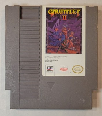 1990 Gauntlet II Nintendo Entertainment System NES Video Game Cartridge Only OEM