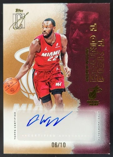 2025 Topps Signature Andrew Wiggins Gold (RAW)