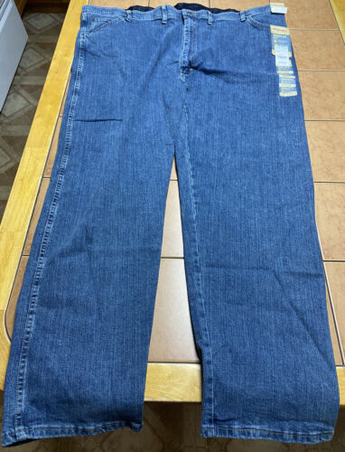 NEW Wrangler Rugged Wear Performance Series Regular Fit Jeans 39952BW Sz 52 x 32