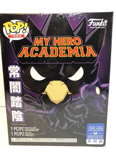 Metallic Fumikage Tokoyami Funko POP! & Tee Bundle Size M - GameStop Exclusive | eBay
