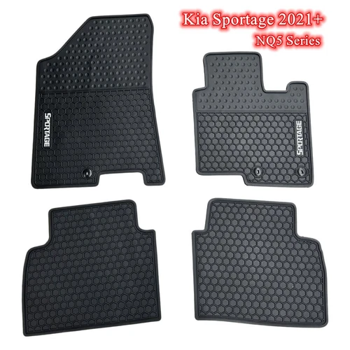 Heavy Duty Waterproof Rubber Car Floor Mats for KIA Sportage NQ 09/2021 + 2026