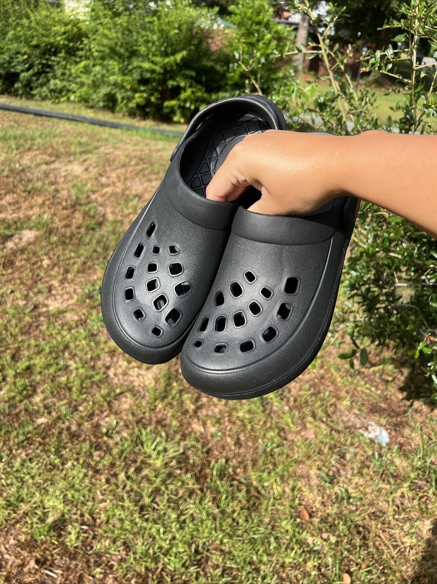 NEW Livergy Black Clogs Slip On Shoes Men Size 10-11 | eBay