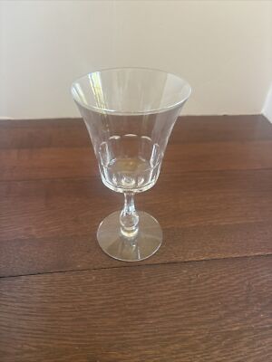 Fostoria Georgian Water Goblet Glass 6 3/4''