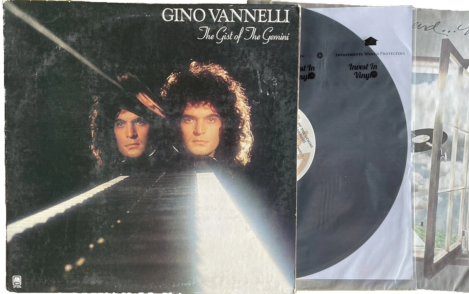 33 RPM Vinyl Records Gino Vannelli