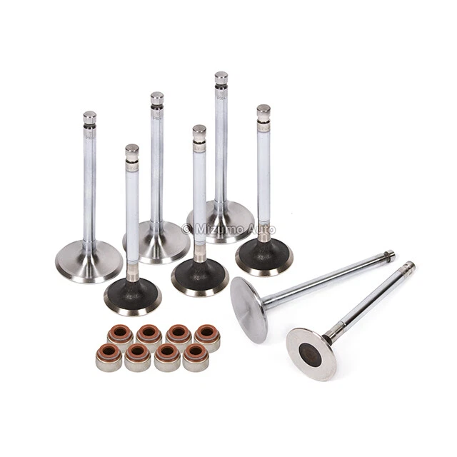 Válvulas de escape de admisión con sellos para camioneta Toyota 81-95 4Runner 22R Foto 2 de 4