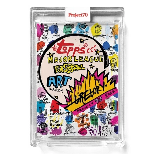 1981 2021/22 Topps Project70® #932 ⚾️ 1981 TOPPS WAX  WRAPPER by Gregory Siff ⚾️