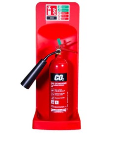 NEW-SINGLE-FIRE-EXTINGUISHER-STAND-RED