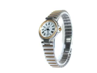 Dunhill Millennium Date Stainless Steel Quartz Ladies Watch  display picture 1