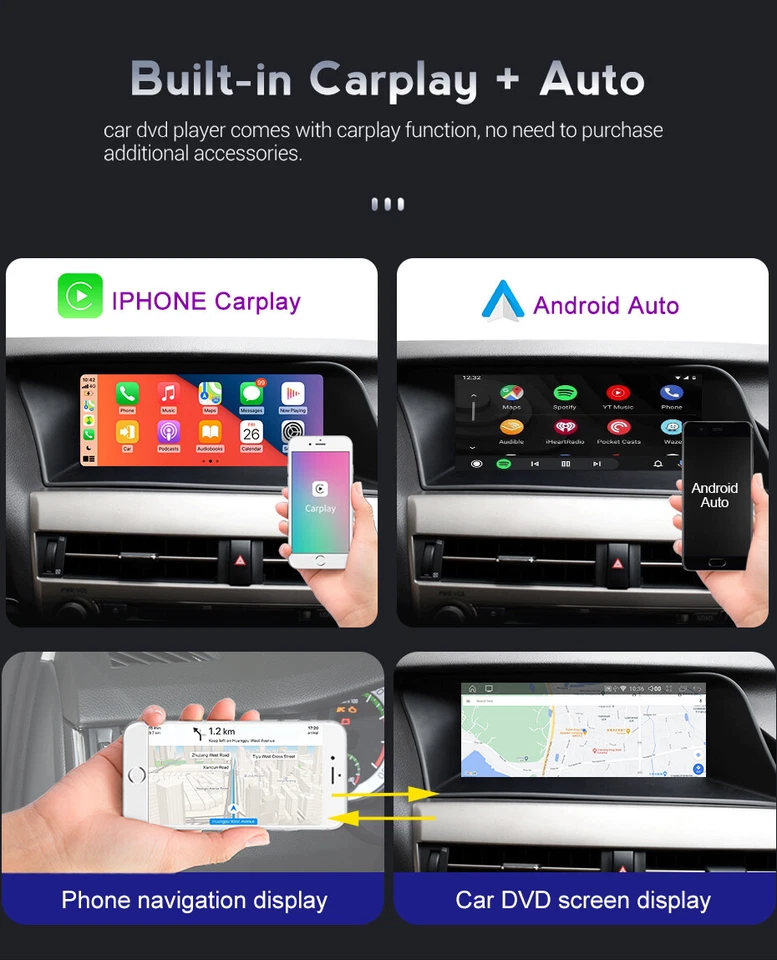 Android GPS Navegación Bluetooth Para Lexus Rx Rx350 Rx450 09~14 Carplay  Foto 4 de 4