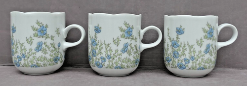 Tirschenreuth Fleur Fiorita - Vergissmeinnicht 3 Kaffeetassen ohne Untere top