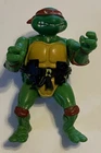 Vintage 1988 Teenage Mutant Ninja Turtles Action Figure TMNT Raphael Toy 🆓 📦