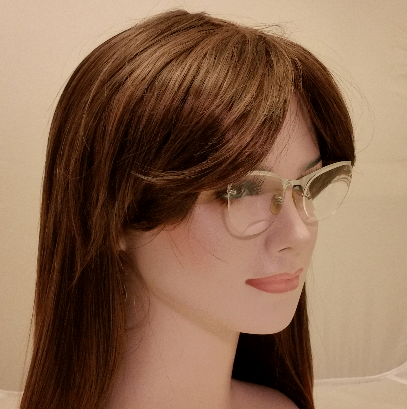 SHURON CAT EYE True Antique Eyeglasses and Case - Picture 7 of 12