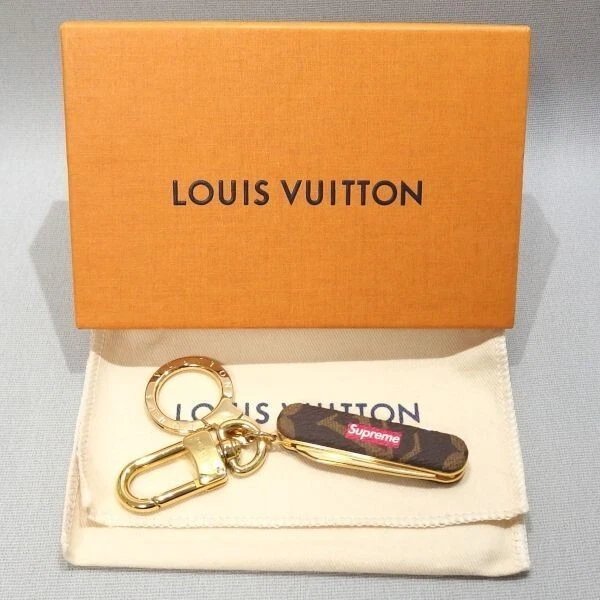 Porte clés couteau de poche Victorinox LOUIS VUITTON Supreme MP2071 2017 avec boite