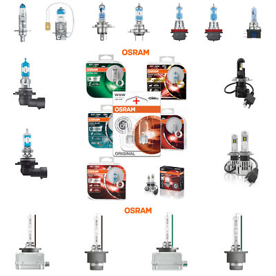 Osram NightBreaker Laser CoolBlue Xenarc UltraLife All Types Free Choice 2pcs...