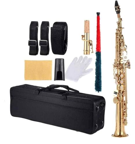 GOLD SOPRANO SAXOPHONE {NEW}