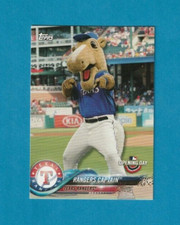 2018 Topps Opening Day MASCOTS insert # M-24 Rangers Captain TEXAS RANGERS