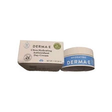 DERMA-E Hydrating Day Cream with Hyaluronic Acid Green Tea 1oz 30g New Travel