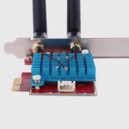 Carte De Transfert Réseau Sans Fil Mini PCIe Network Cartes Wifi Ordinateur - Photo 12/12