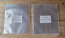 Close To My Heart 6"x8" MEMORY PROTECTORS Plastic Lot of 2 Packs/20 Pieces