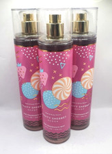 BATH AND BODY WORKS FRUITY SHERBET SCOOP BODY MIST 8 FL OZ SET OF 3 