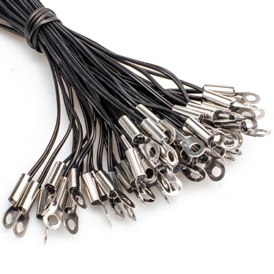 New 50pcs/lot  NTC Temperature Sensor 10K 1% Thermistor 100mm Inner Dia 4.2mm