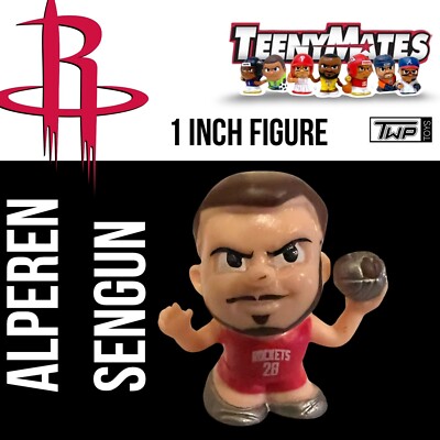 NBA TeenyMates 2024 Silver Series Houston Rockets Alperen Sengun 1