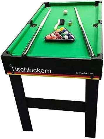 Izzy Multi-Game Tisch 4 in 1 inklusive komplettem Zubehör 123L x 82,5B x 57,8Hcm - Bild 4 von 4