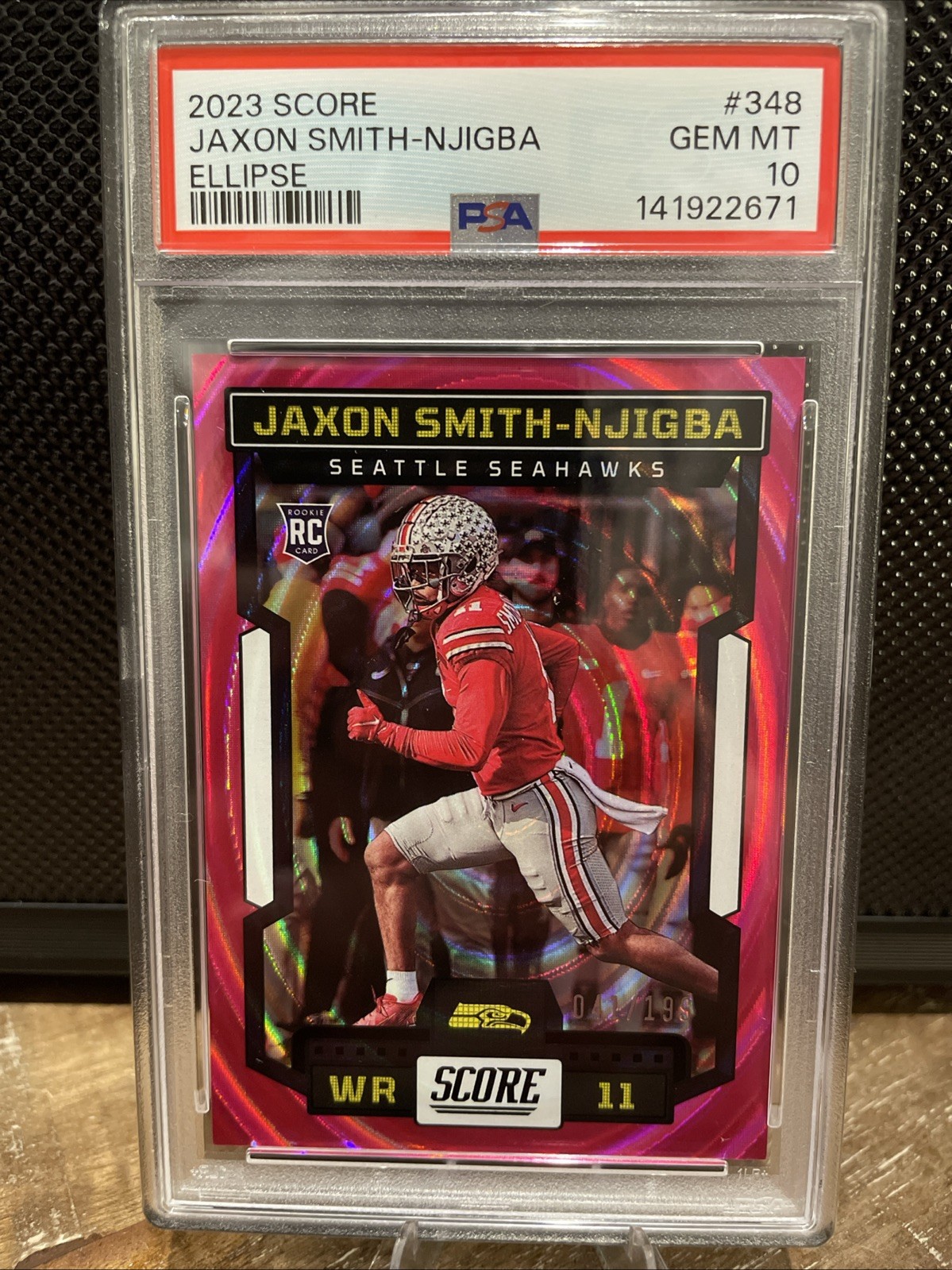 Jaxon Smith-Njigba Panini Score #348 Ellipse