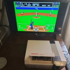 Roger Clemens' MVP Baseball Nintendo NES Cleaned Tested & Working Cartridge Only