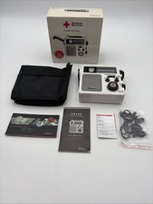 Eton FR300 American Red Cross Crank Emergency NOAA Weather Radio White AM/FM/TV