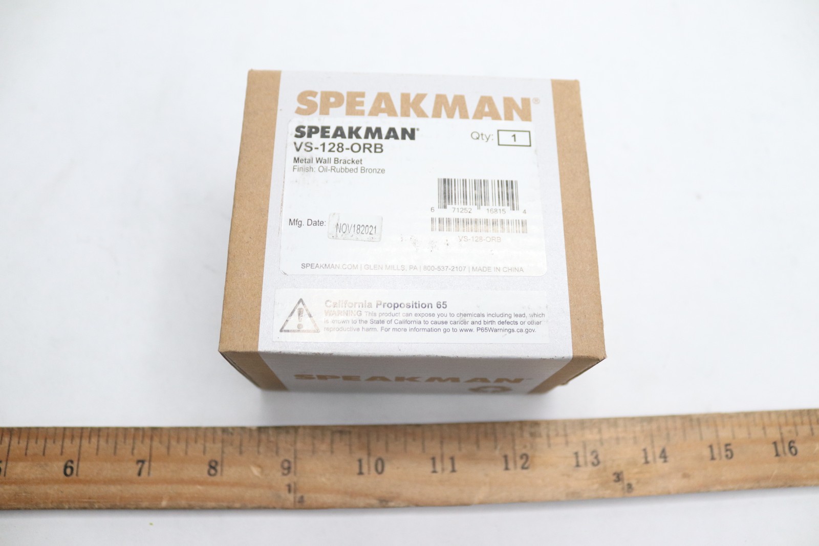 Speakman Shower Bracket Metal Oil Rubbed Bronze VS-128-ORB