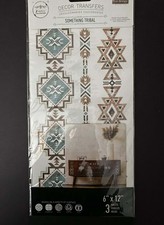 Something Tribal Decor Transfers 3 6"x12" Sheets by Redesign Furniture Crafting