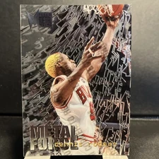 🔥1995-96 Fleer Metal - Metal Force Dennis Rodman #12 RARE Short Print NM Bulls