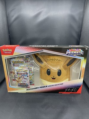 Pokemon Prismatic Evolutions Accessory Pouch Special Collection