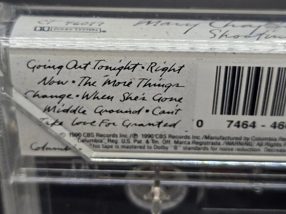 Mary Chapin Carpenter - Shooting Straight in the Dark - Cassette Tape New Sealed - Image 3 of 4