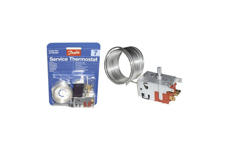 Thermostat Danfoss 077B7007 pour préserver vos réserves dans le congélateur Brandt