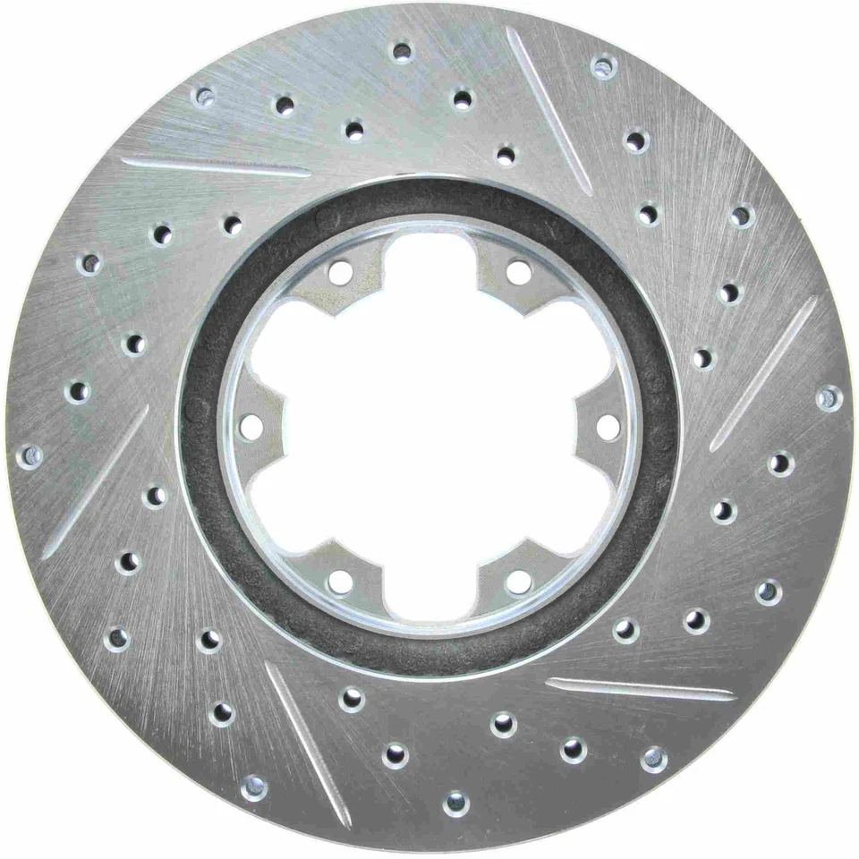 Rotor de freno de disco para Nissan Frontier 1996-2004, Pathfinder, Xterra, Infiniti QX4 Foto 3 de 4