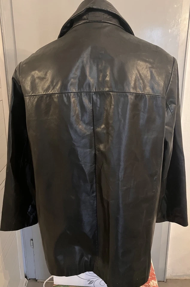 Offset Lederjacke Schwarz Größe XL Herren - Bild 2 von 4