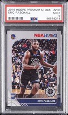 2019 PANINI HOOPS PREMIUM STOCK #230 ERIC PASCHALL PSA 9