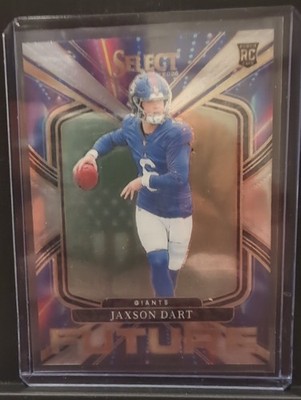 2025 Panini Select Futures Jaxson Dart (RC) No. 19 New York Giants    