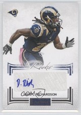 2012 Panini Playbook Rookie Signatures 126/140 Daryl Richardson #99 Auto 0b5