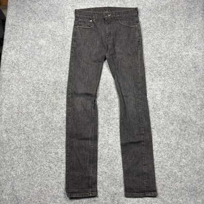 VTG Levis 511 Slim Fit Denim Jeans Mens 32x34 Black