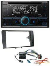 Autoradio Kenwood CD 2DIN DAB USB MP3 Bluetooth per Audi A3 03-12 8P Quadlock