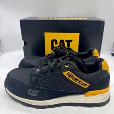 Caterpillar Venward CT Safety Black Women Shoes Size 7 WIDE Composite Toe NEW