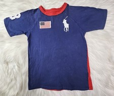 Polo Ralph Lauren Boys Kids Youth Small Child Size 8     Blue Shirt