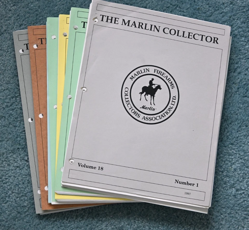 Publicación Asociación THE MARLIN COLLECTOR Vol. #18 a Vol. #26 Foto 2 de 4