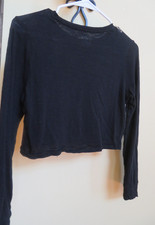 CHARLOTTE RUSSE BLACK TOP SZ: SMALL