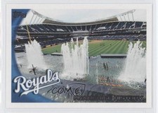 2010 Topps Franchise History Kansas City Royals Kauffman Stadium #602 0b9